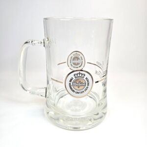 Vintage Warsteiner Beer Mug Glass 0.5L King‎ of Beers German Imported Germany